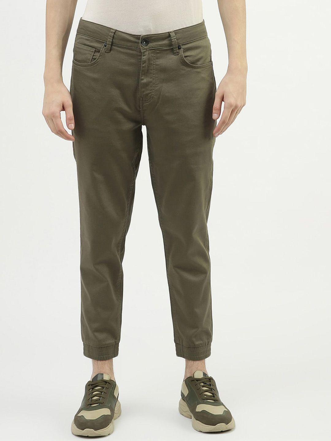 united colors of benetton men cotton trousers