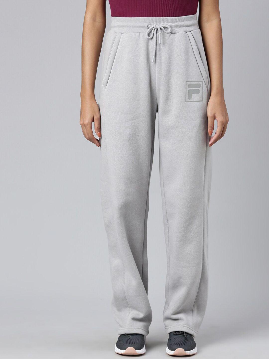 fila women elettra wide leg cotton track pants