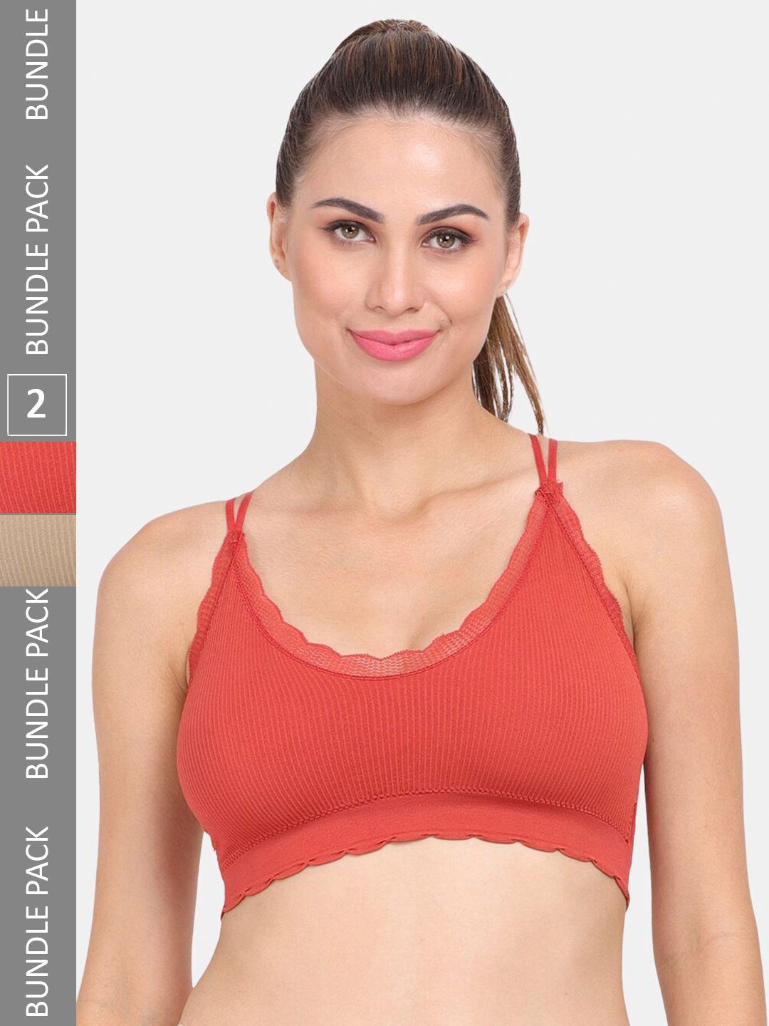 amour secret pack of 2 anti-odour sports bra - lightly padded