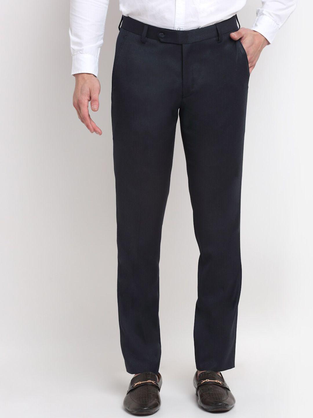 ennoble men smart easy wash formal trousers