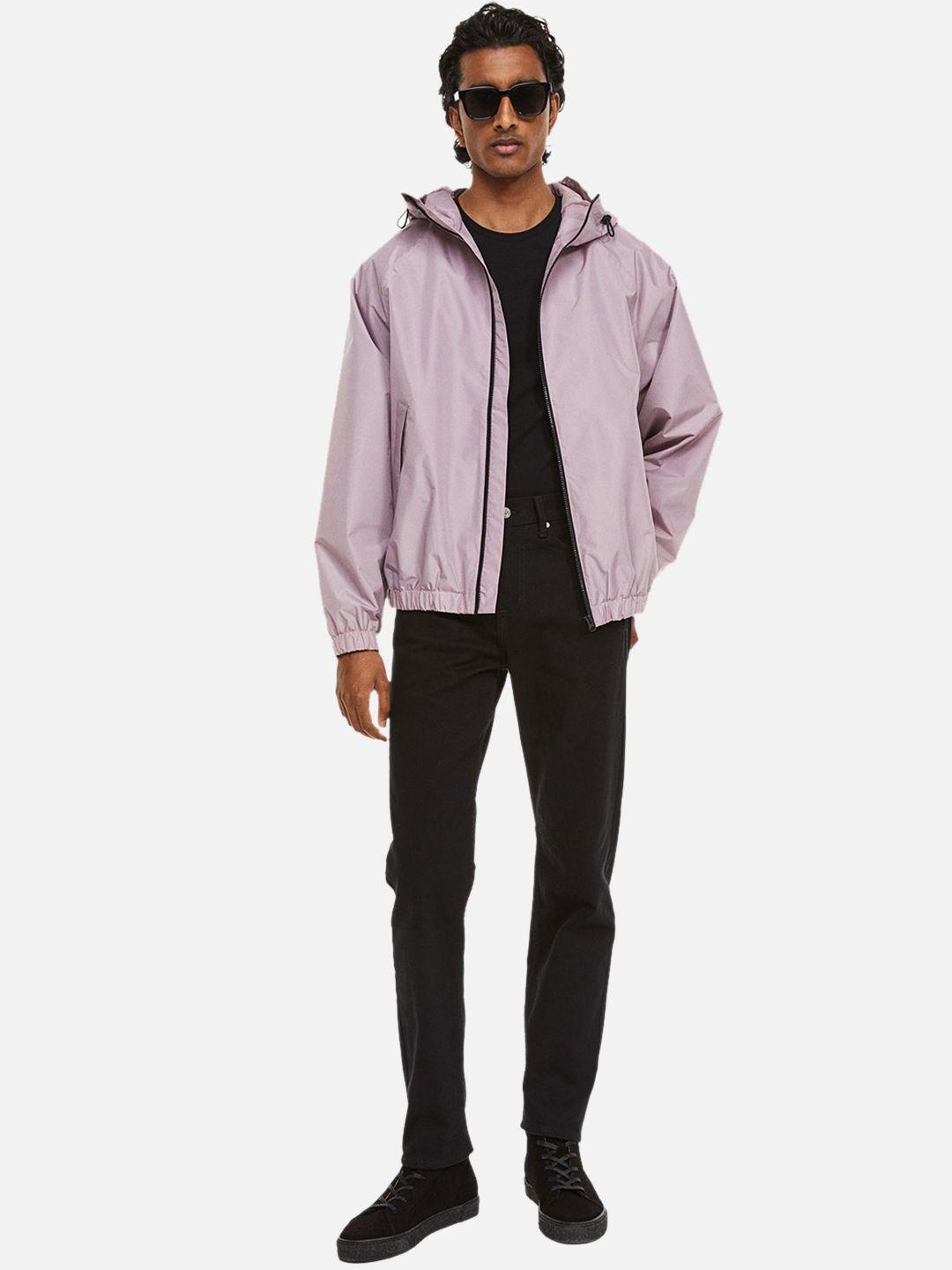 h&m water-repellent cropped jacket