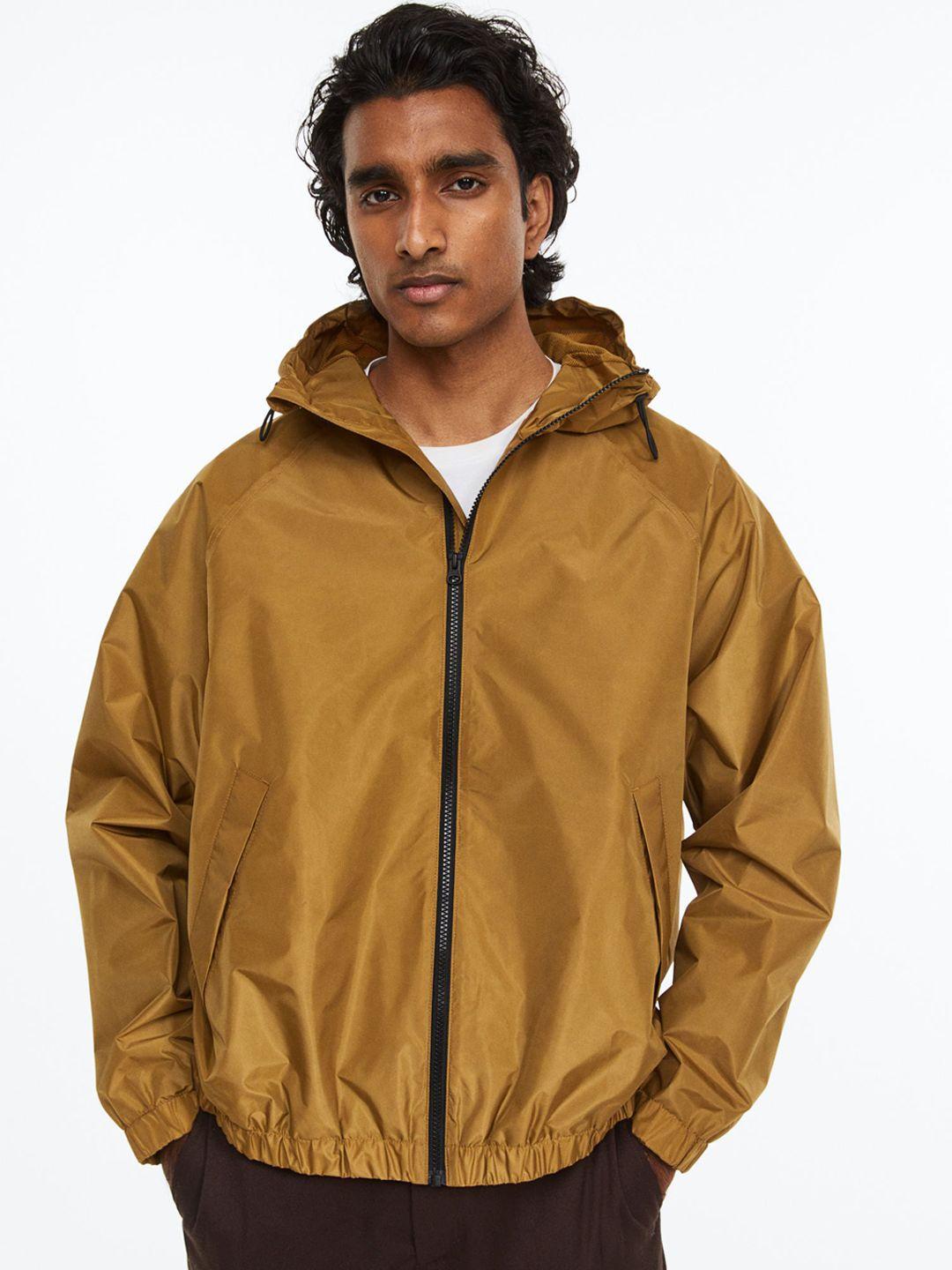 h&m men water-repellent cropped jacket