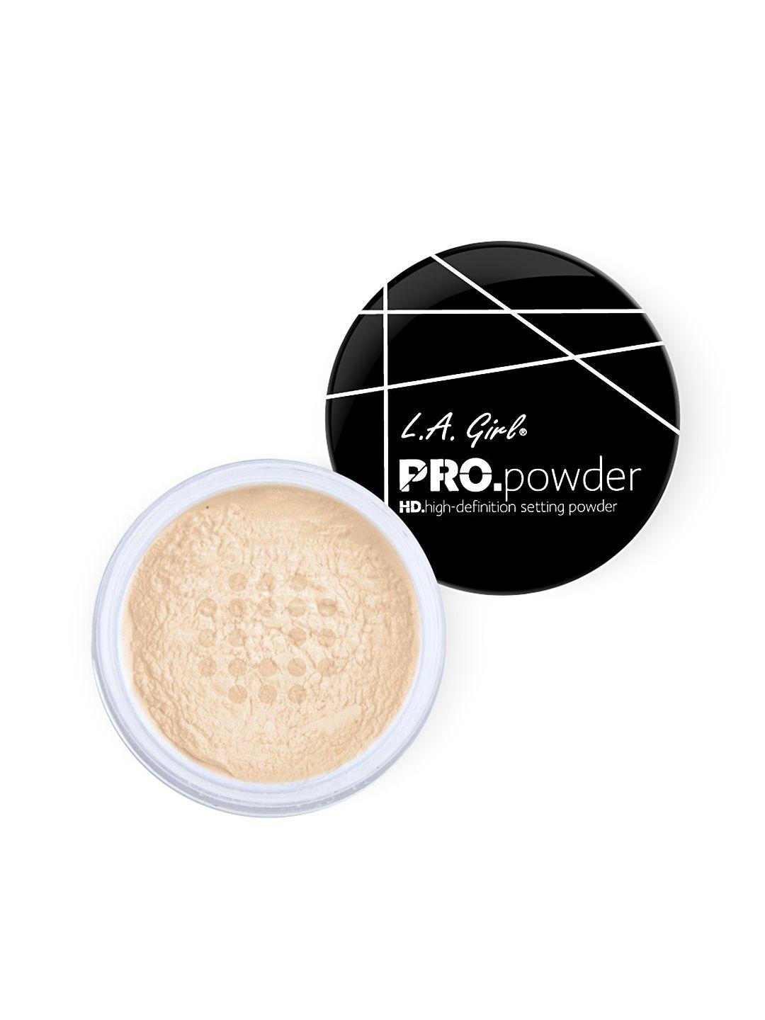 l.a girl hd pro setting powder - banana yellow gpp920 5 g