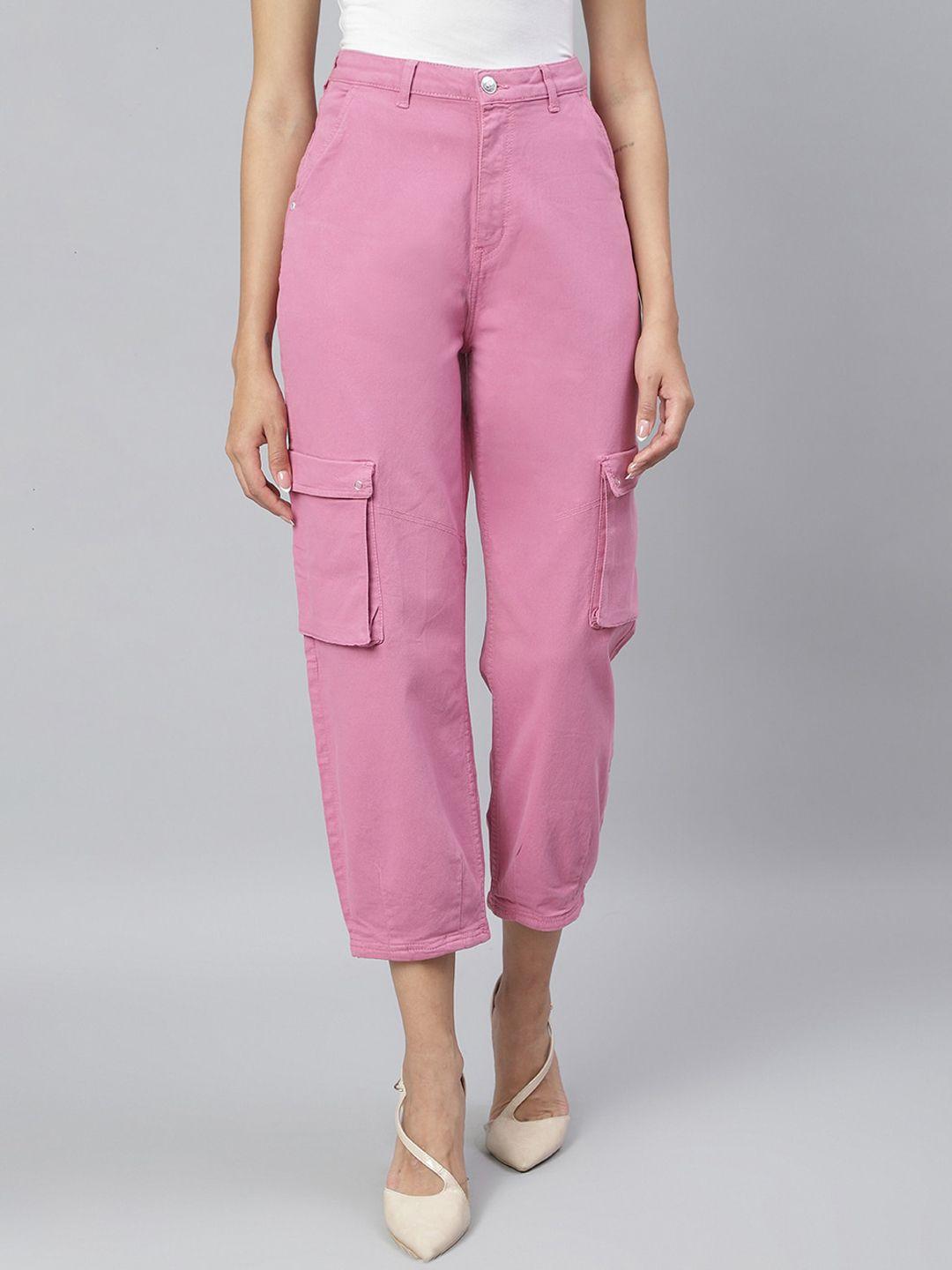 tales & stories women cargos trousers