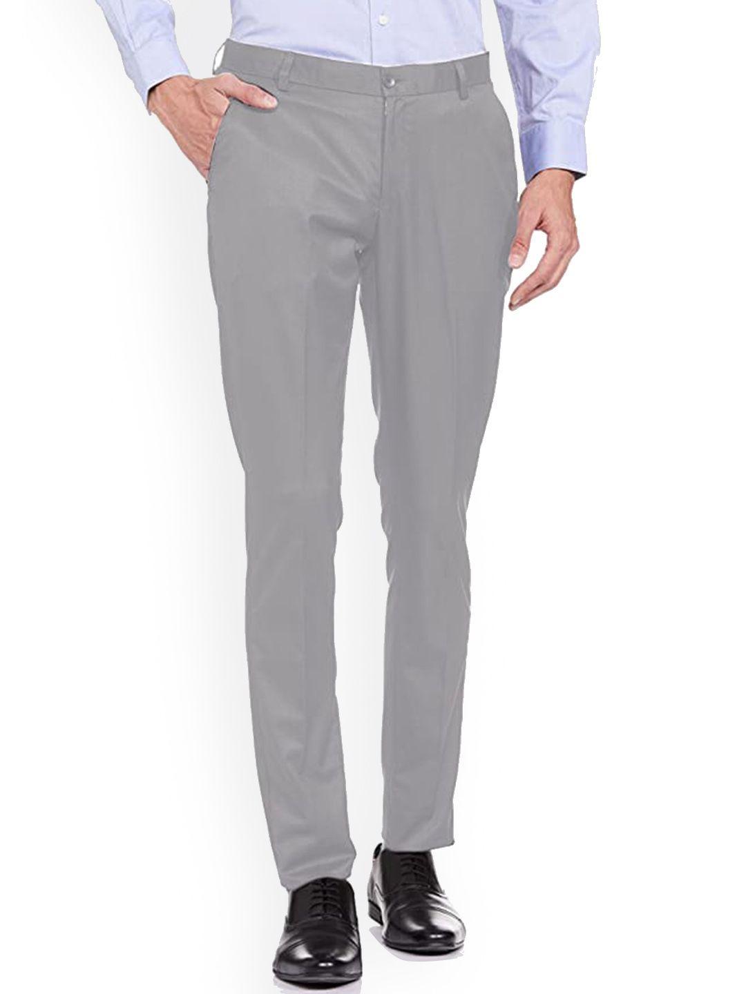 ivoc men slim fit formal trousers