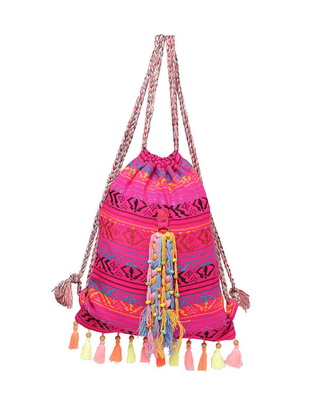 the house of tara women tasselled backpack