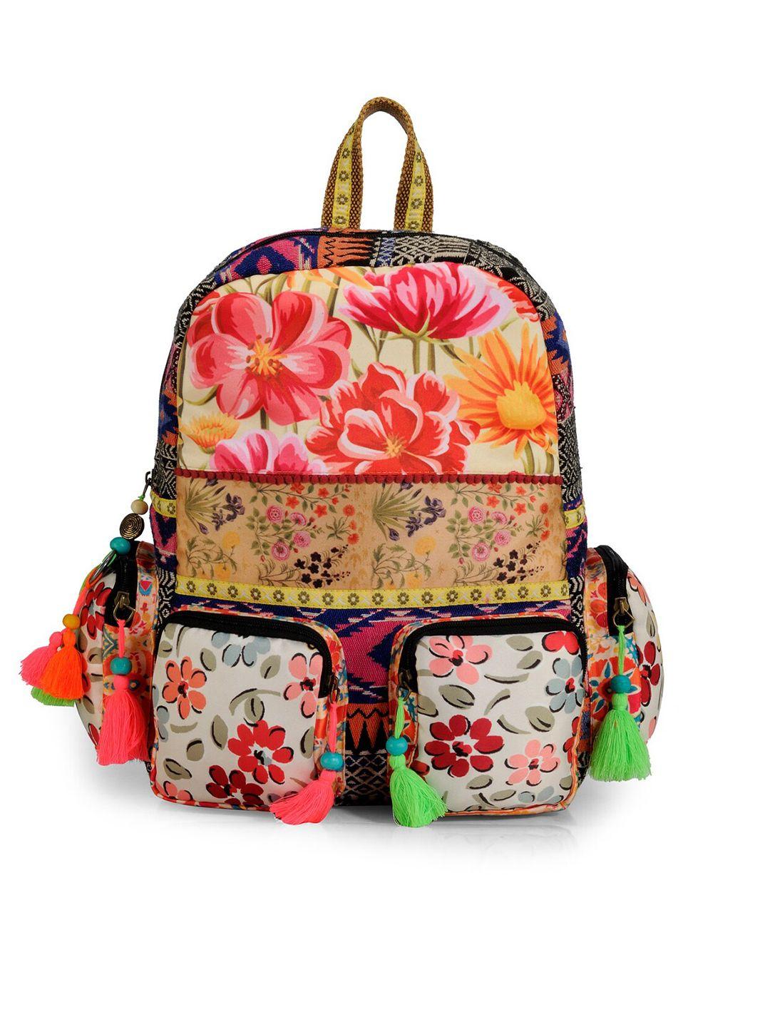 the house of tara women graphic tasselled backpack