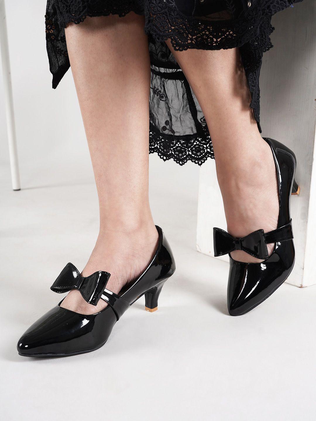 scentra kitten pumps with bows