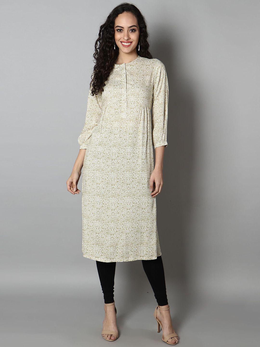 see designs women floral printed kurta