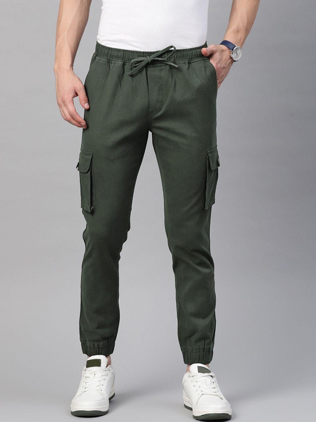 hubberholme men cotton slim fit joggers