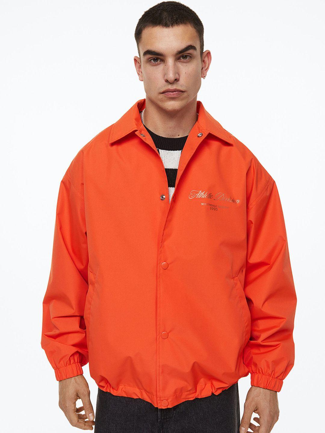 h&m men water-repellent coach jacket