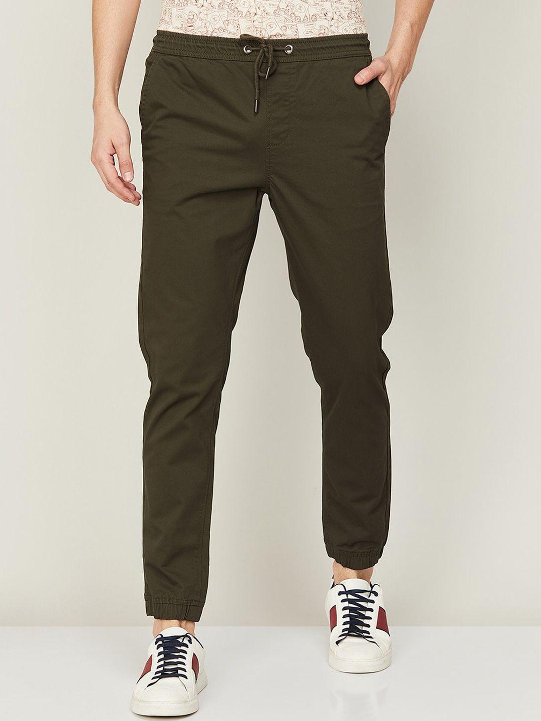 fame forever by lifestyle men cotton relaxed joggers