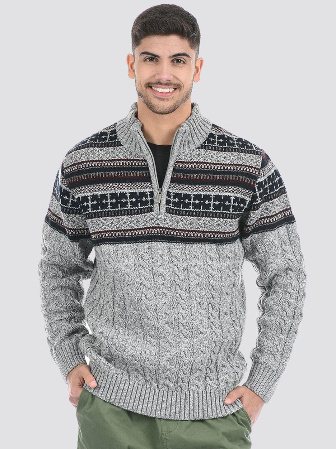 london fog men cable knit acrylic pullover