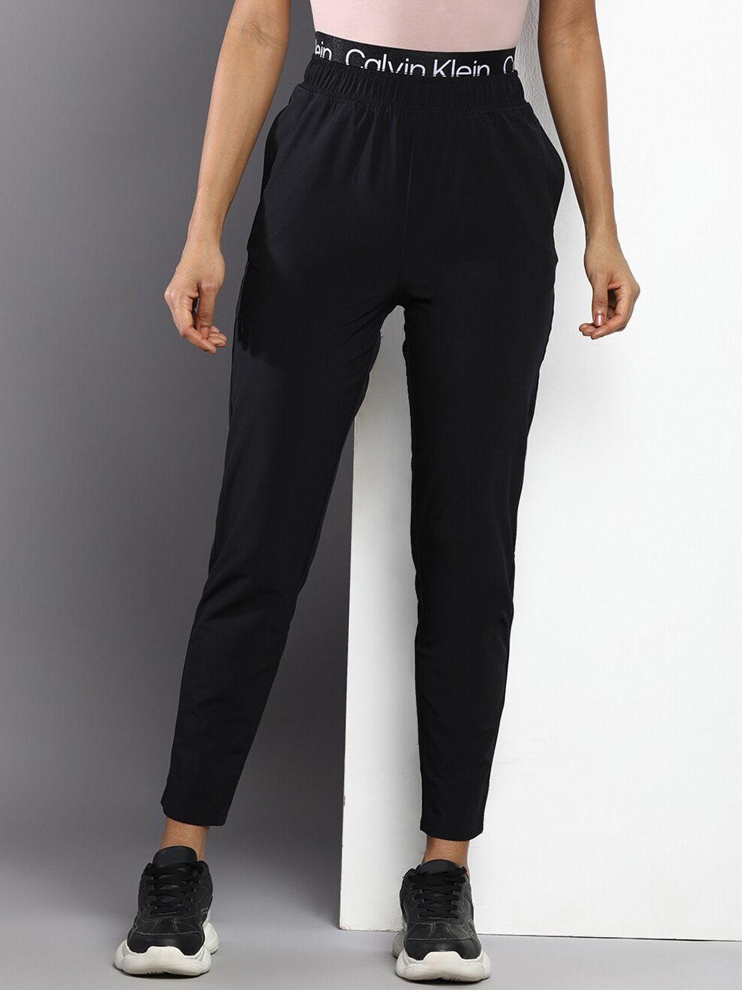 calvin klein jeans women mid-rise track pants