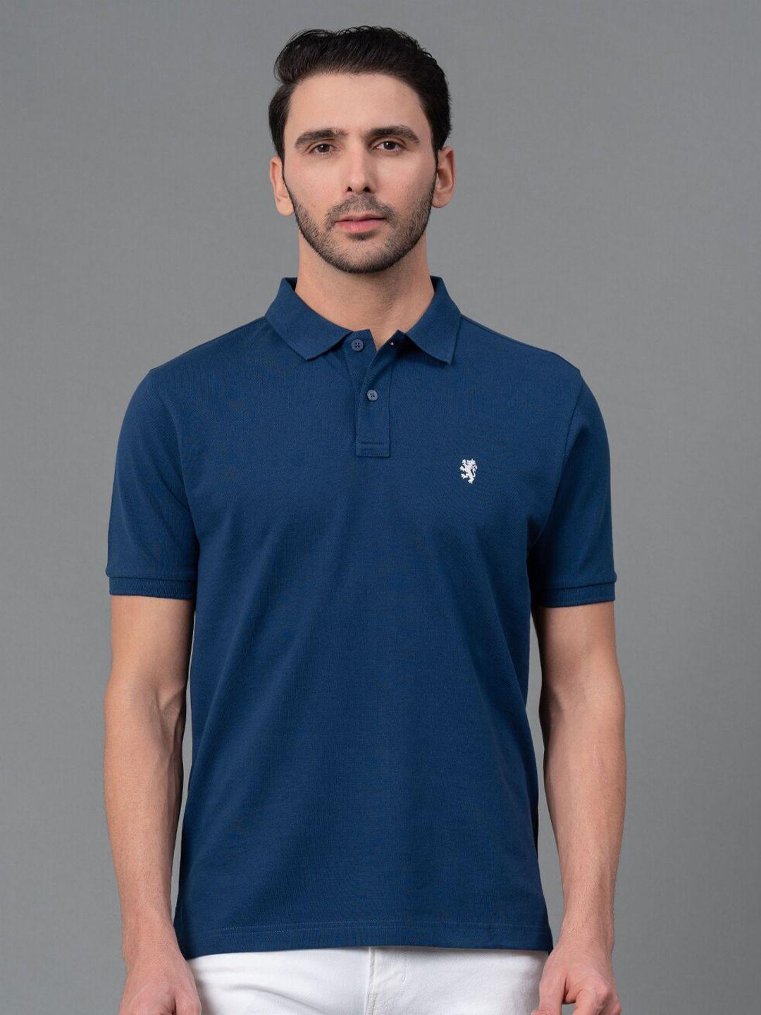 red tape men polo collar pure cotton t-shirt