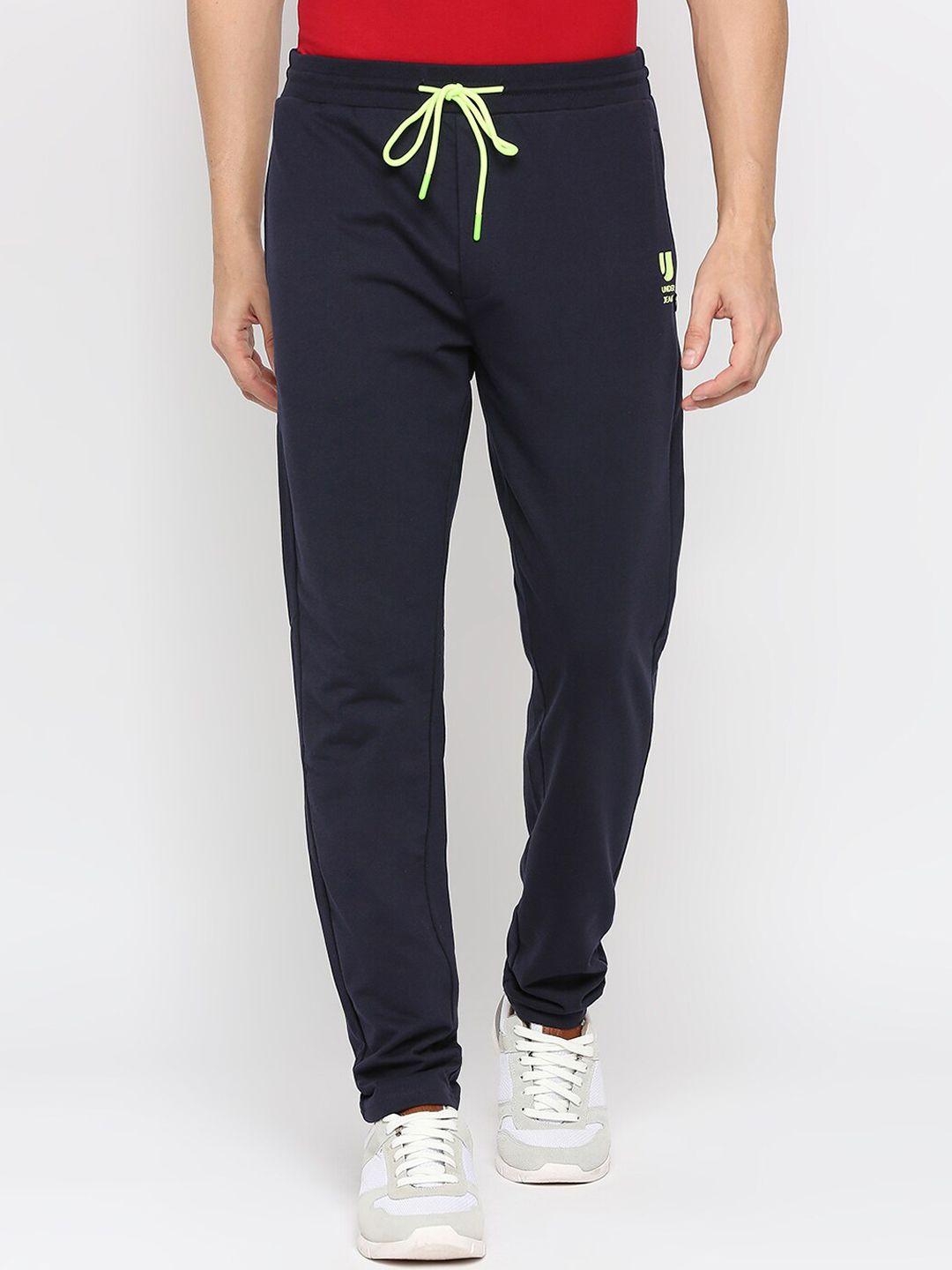 underjeans by spykar men regular fit track pants