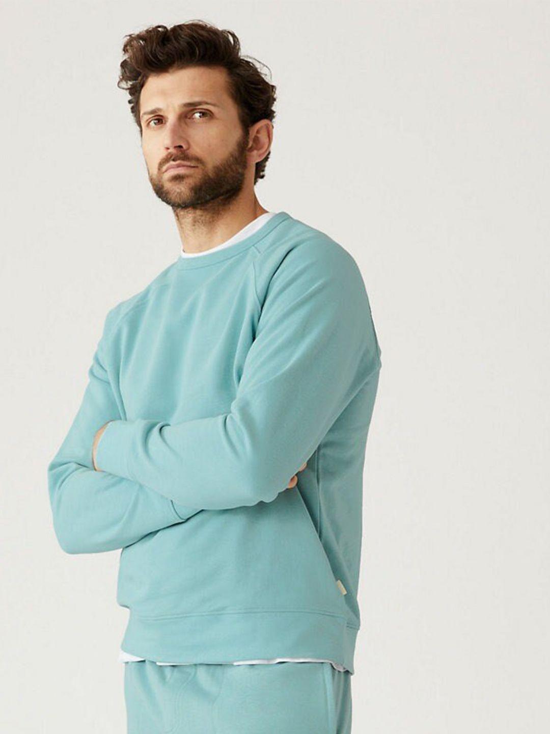 marks & spencer men cotton pullover sweatshirt