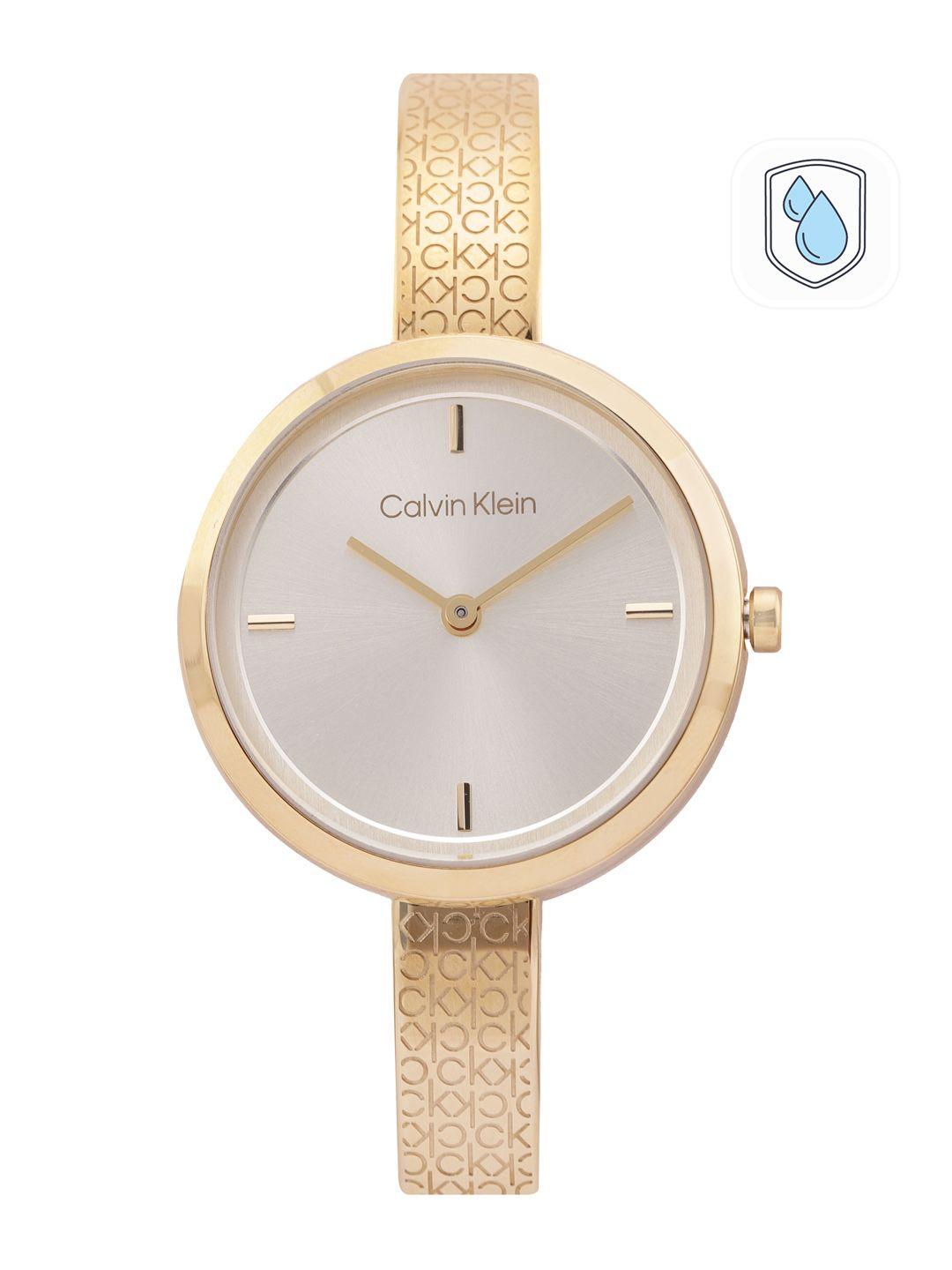 calvin klein women iconic analogue watch