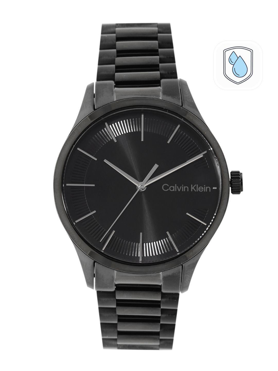 calvin klein unisex iconic bracelet style analogue watch 25200040