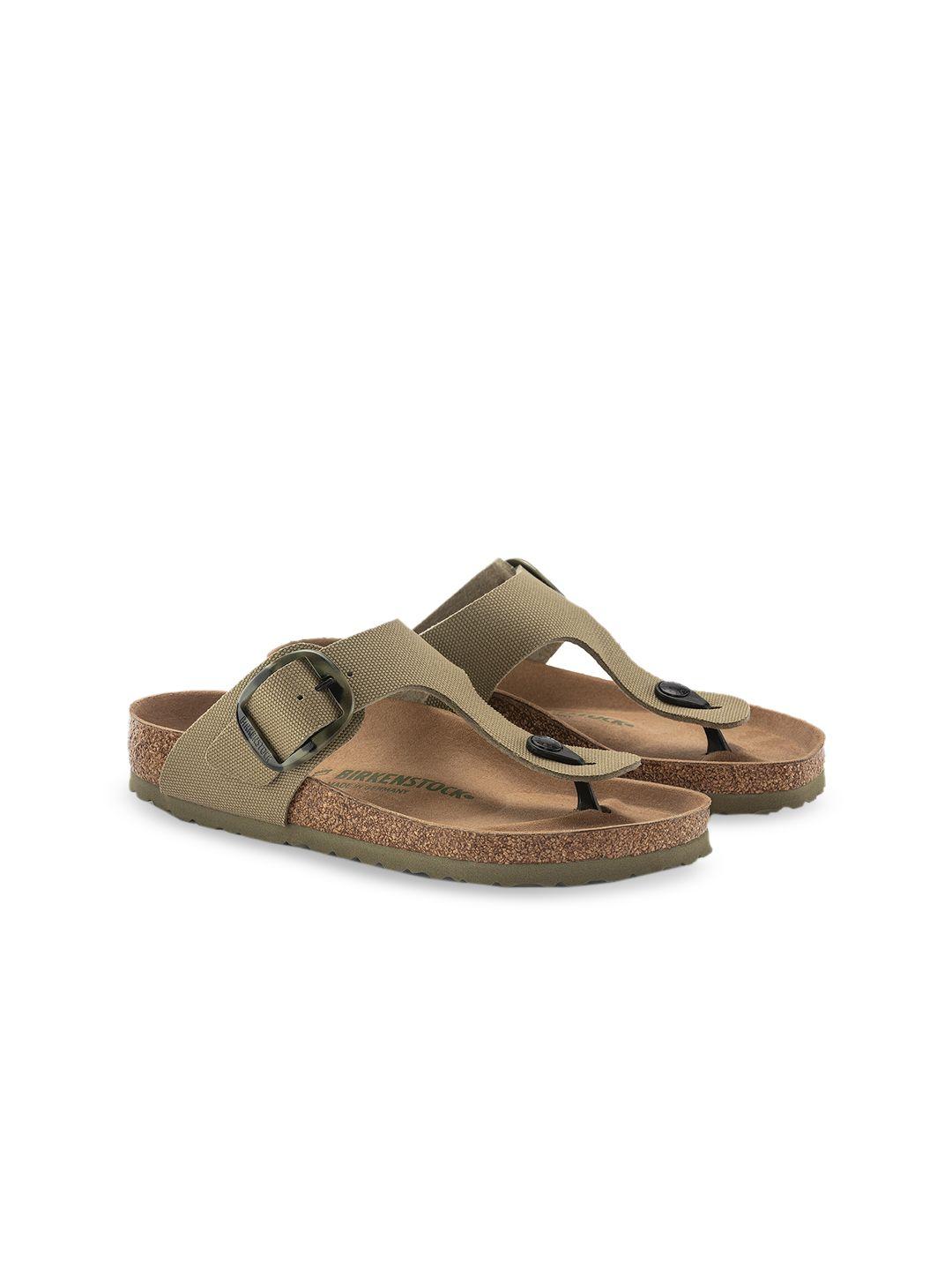 birkenstock women gizeh big buckle regular width t-strap flats