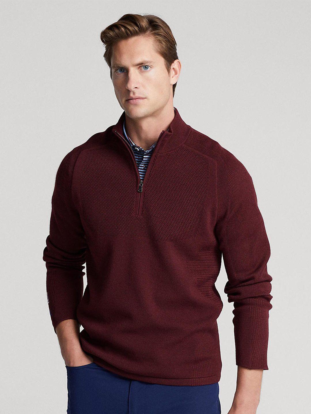 polo ralph lauren men mock neck pullover sweater