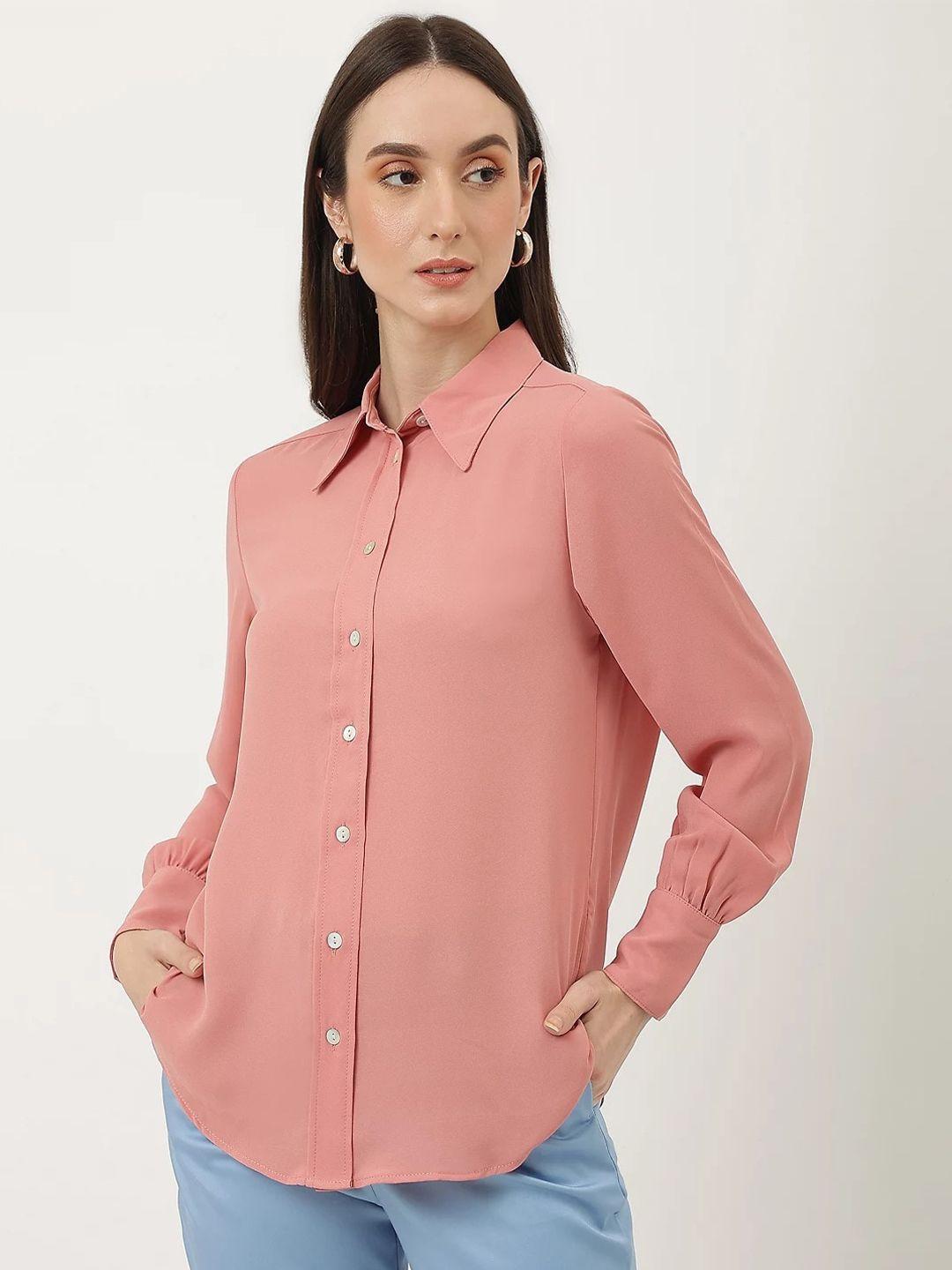 marks & spencer women regular fit casual shirt