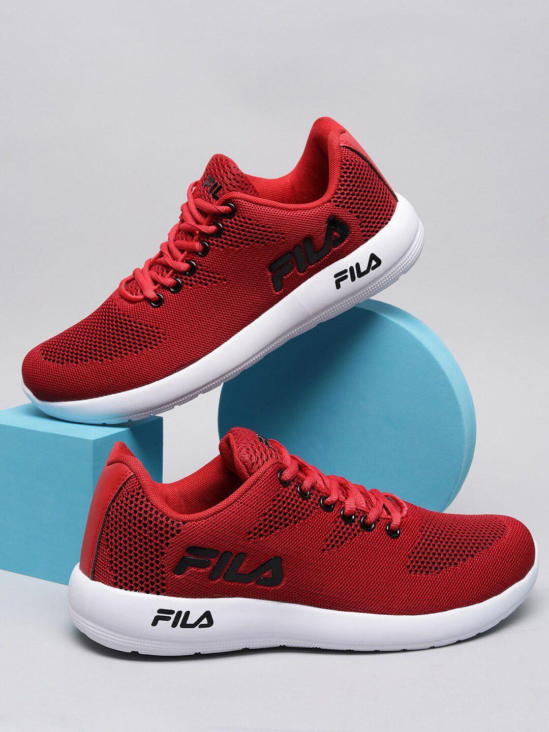 fila men lorem mesh running shoes