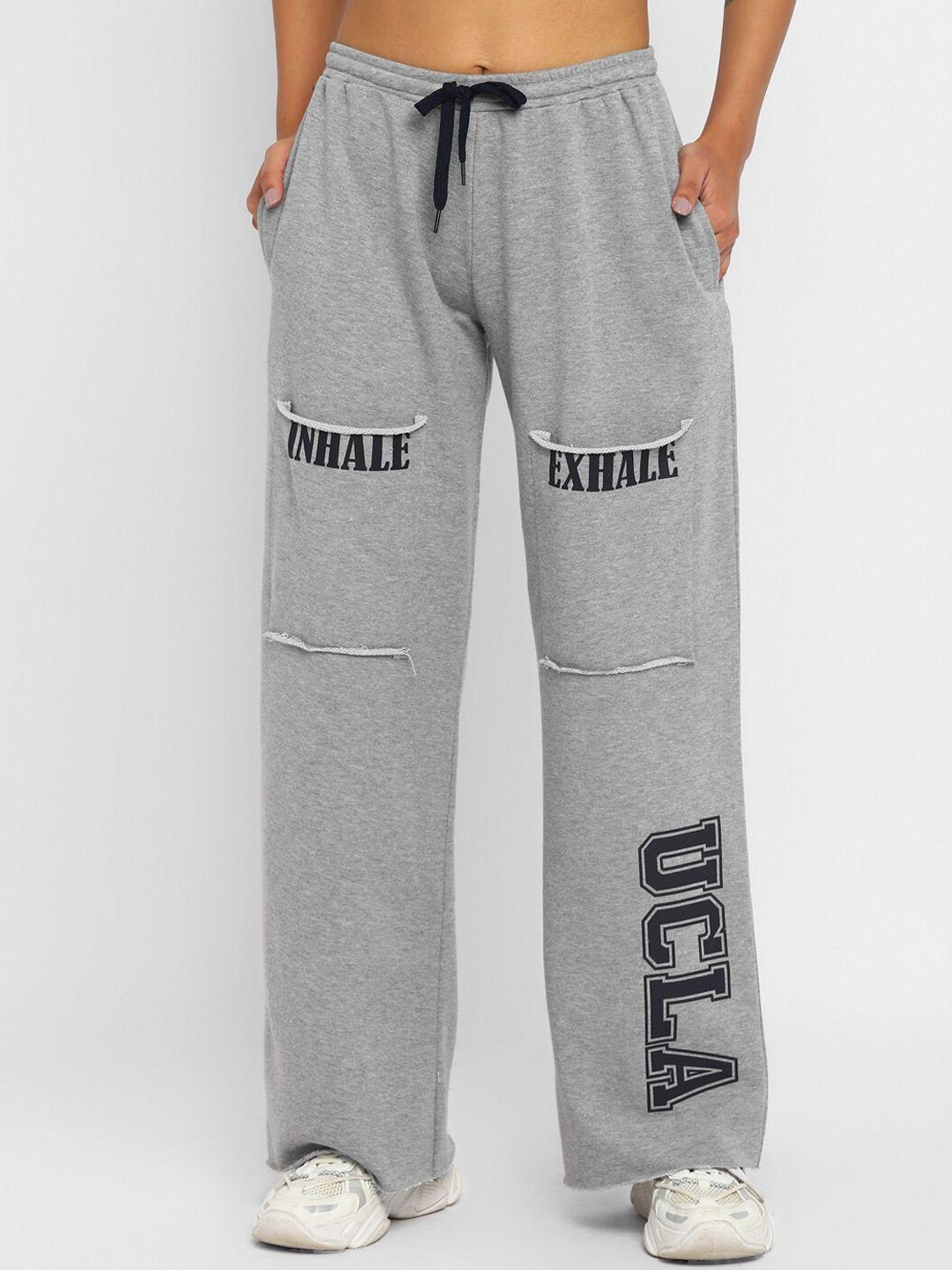 ucla women mid-rise printed track pants