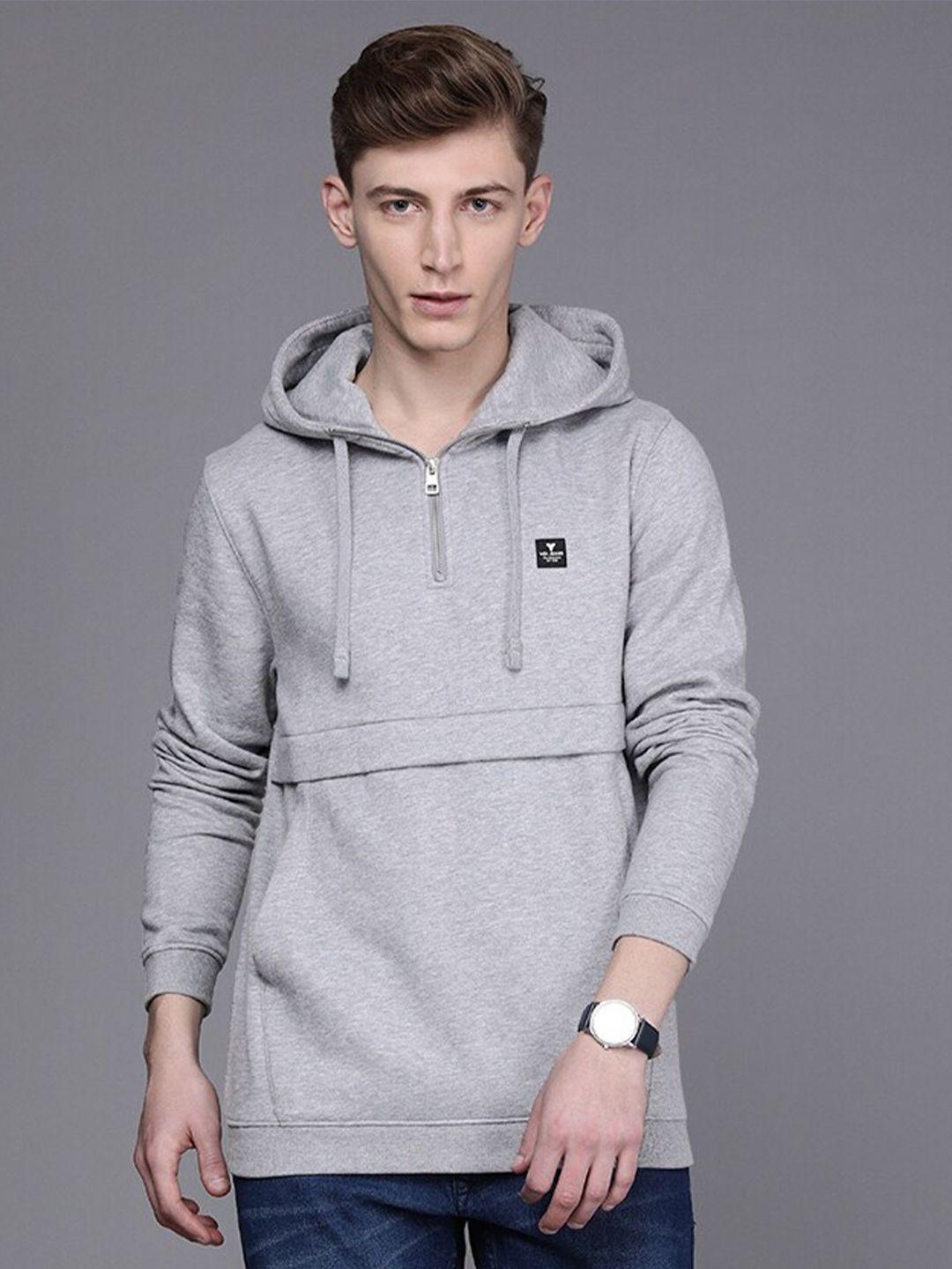 voi jeans men hooded sweatshirt