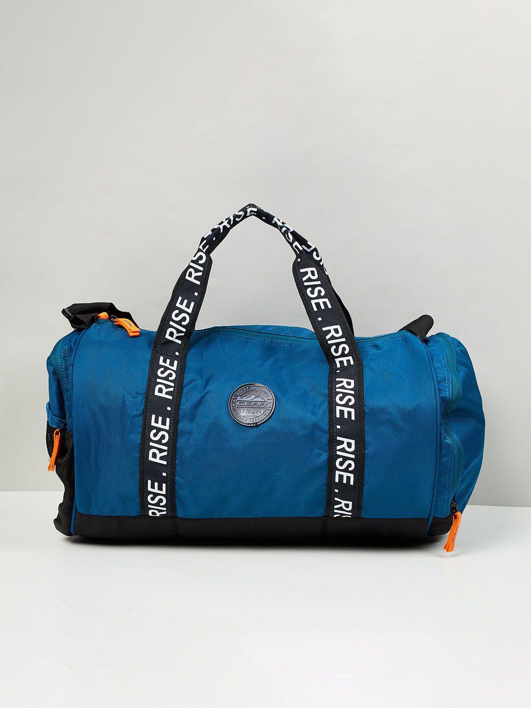 max men self-design duffle bag