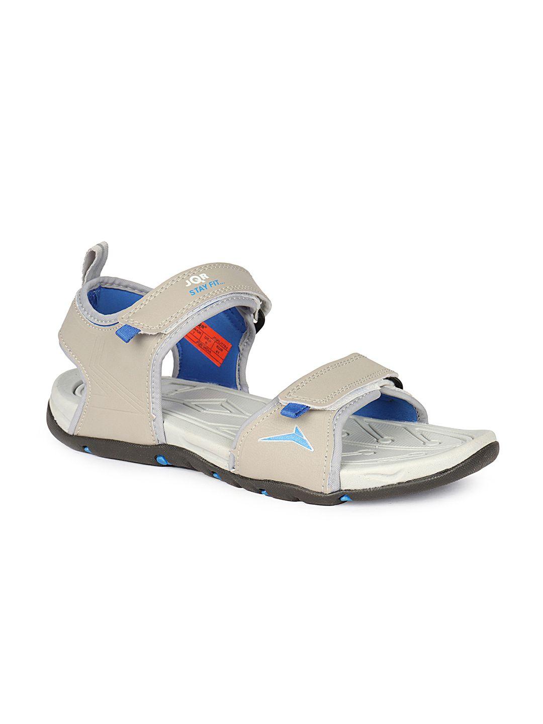 jqr men velcro sports sandals