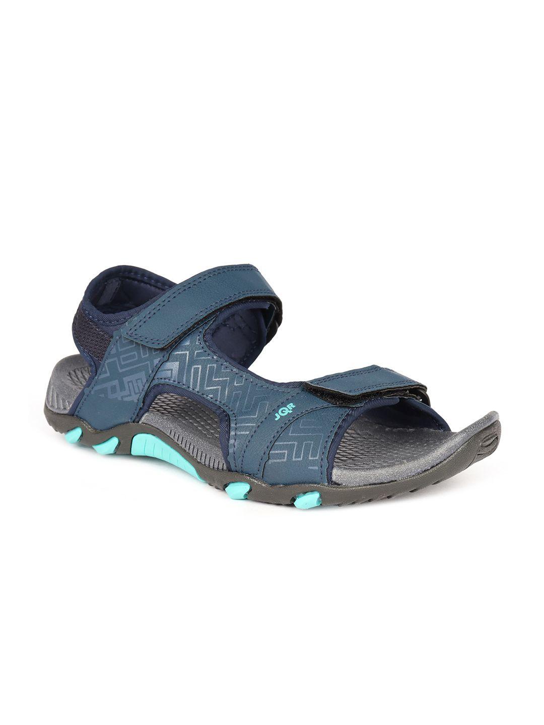 jqr men self-design sports sandal