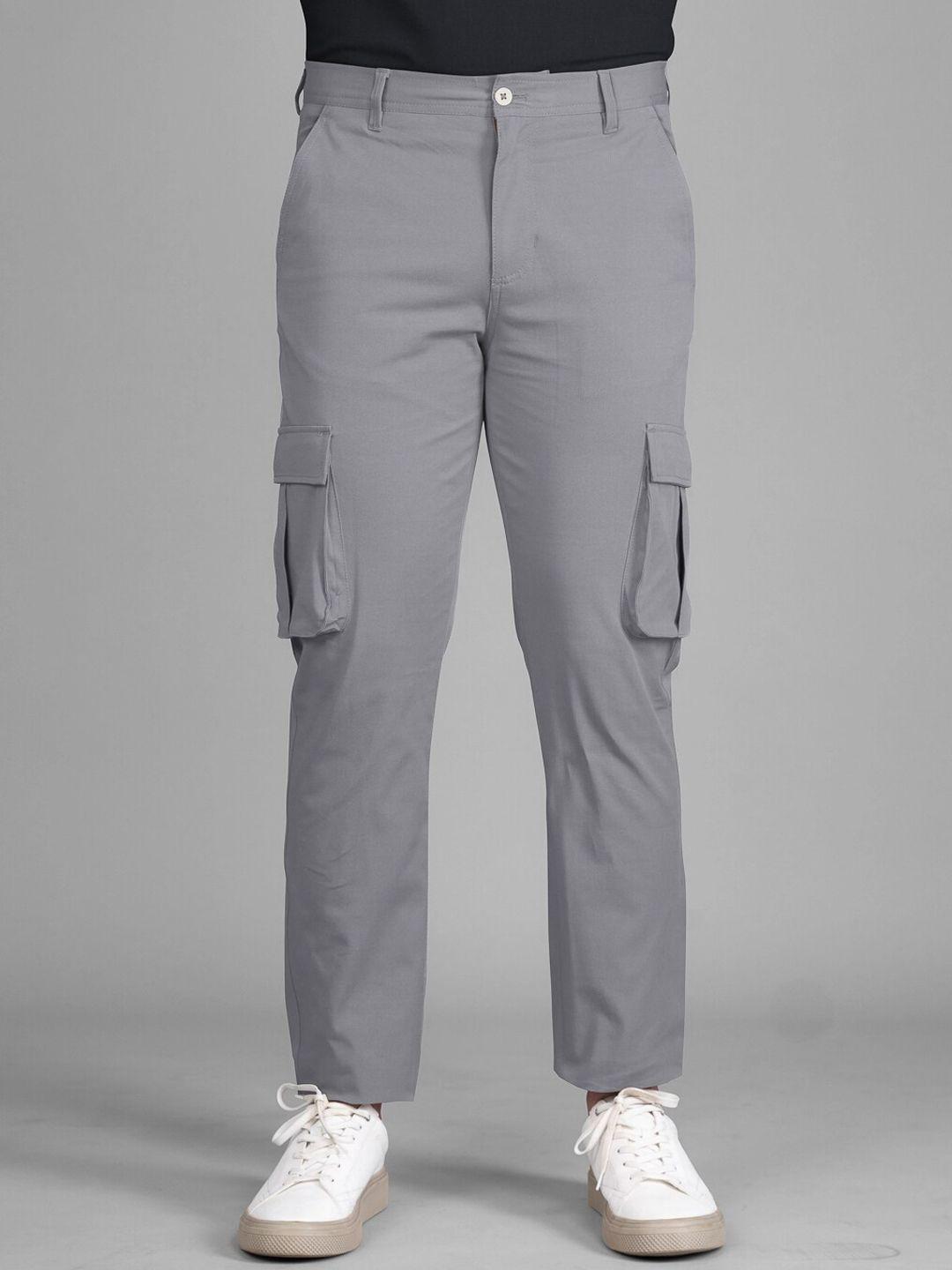 the pant project men tailored slim fit stretchable cargos trousers