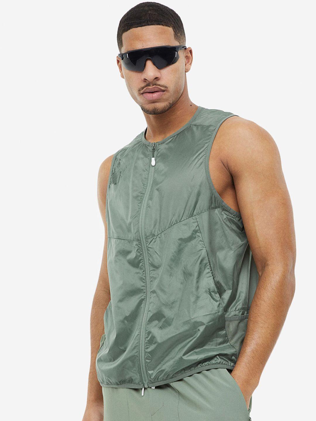 h&m men lightweight running gilet