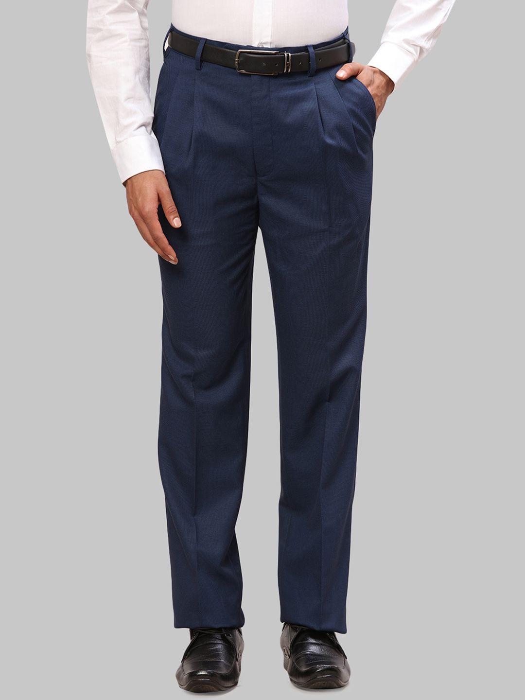 raymond men mid rise formal trouser