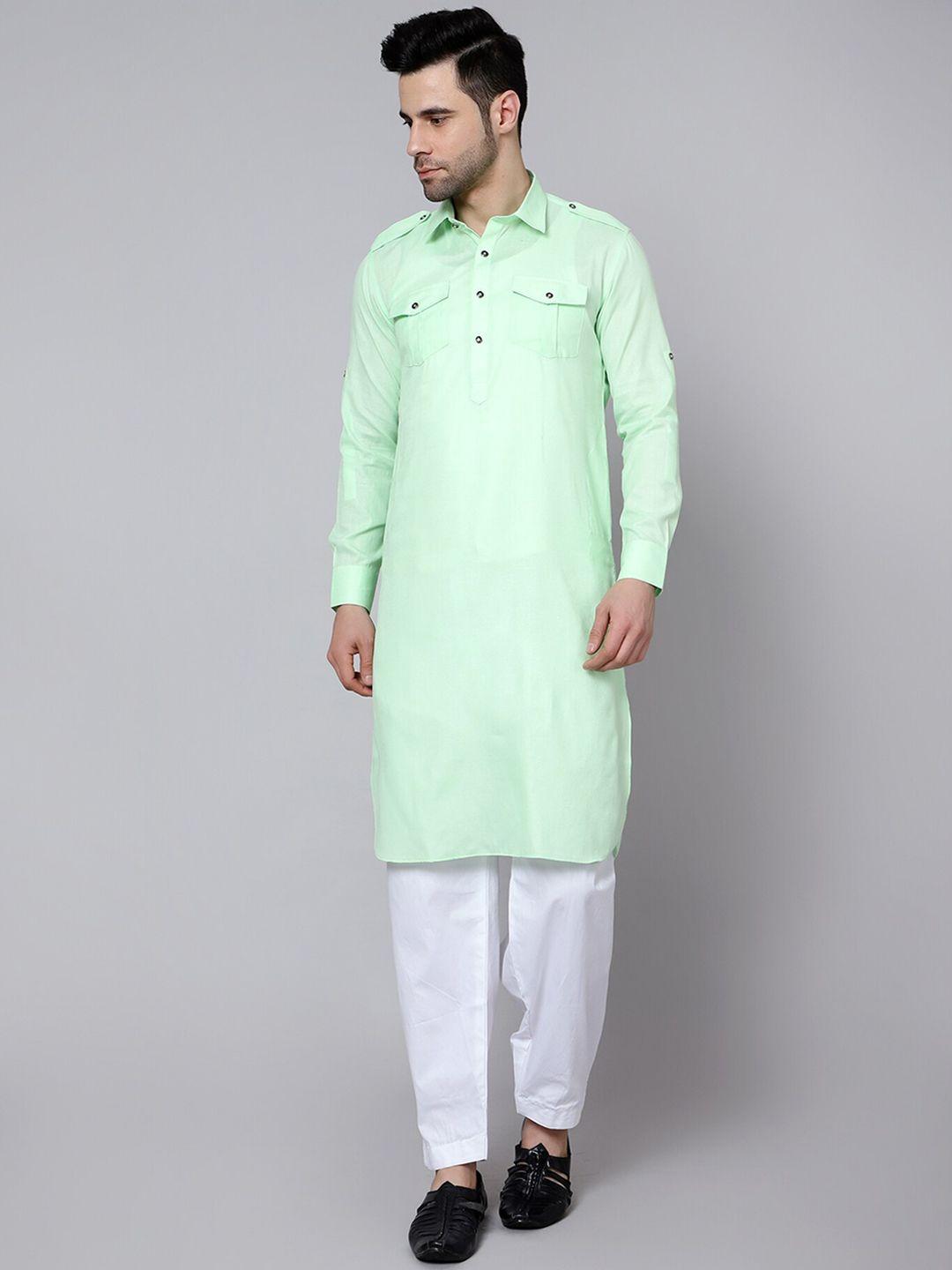 here&now shirt collar kurta with salwar