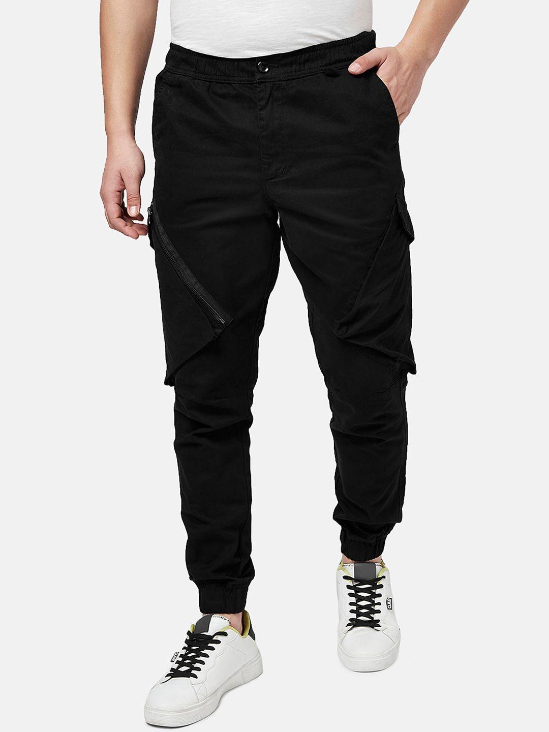 people men mid-rise joggers