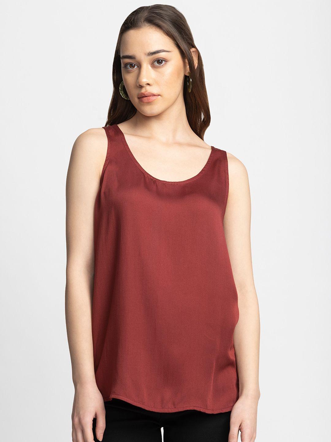 shaye round  neck modal top