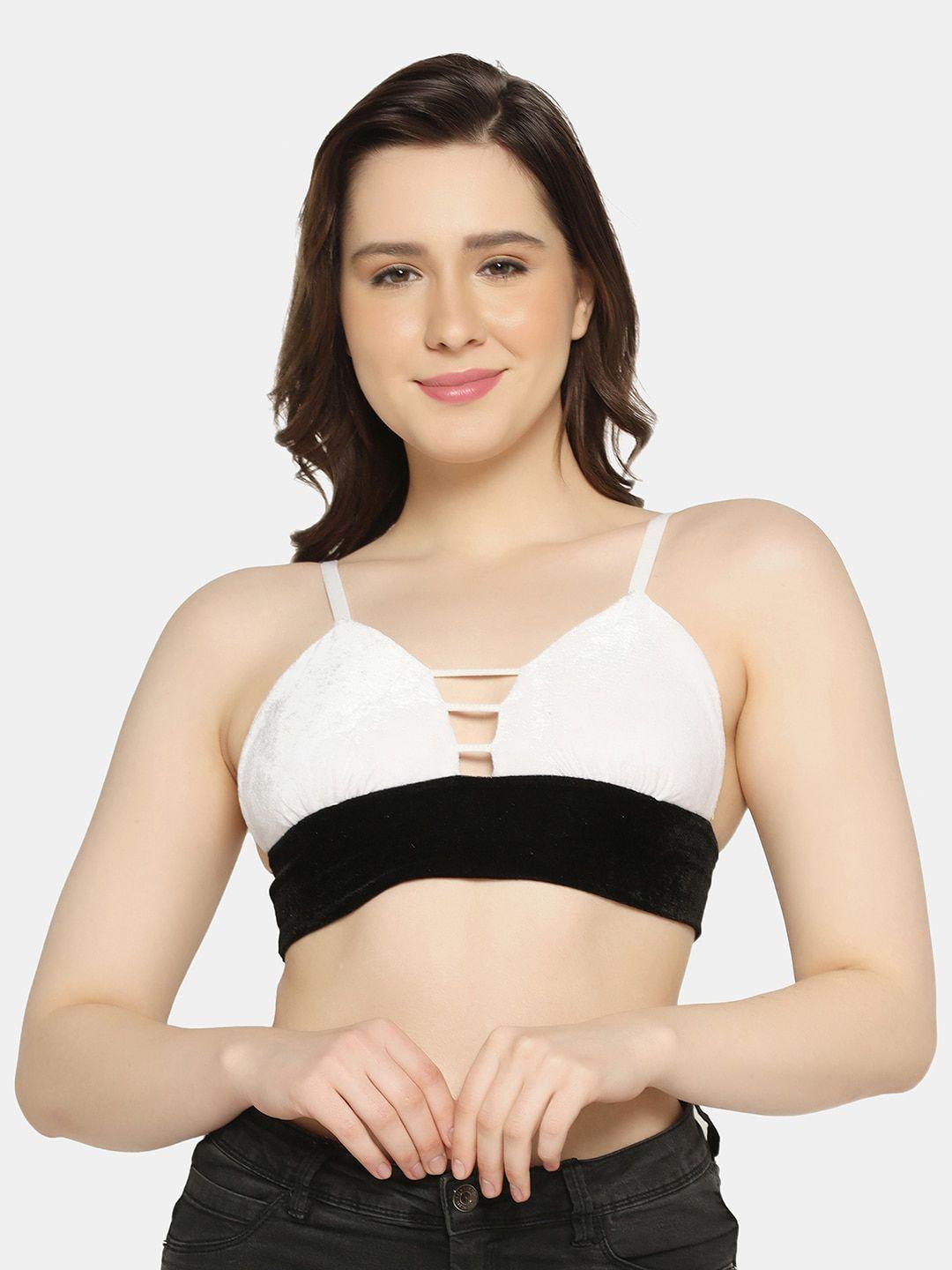 da intimo non padded nylon non-wired all day comfort bralette bra