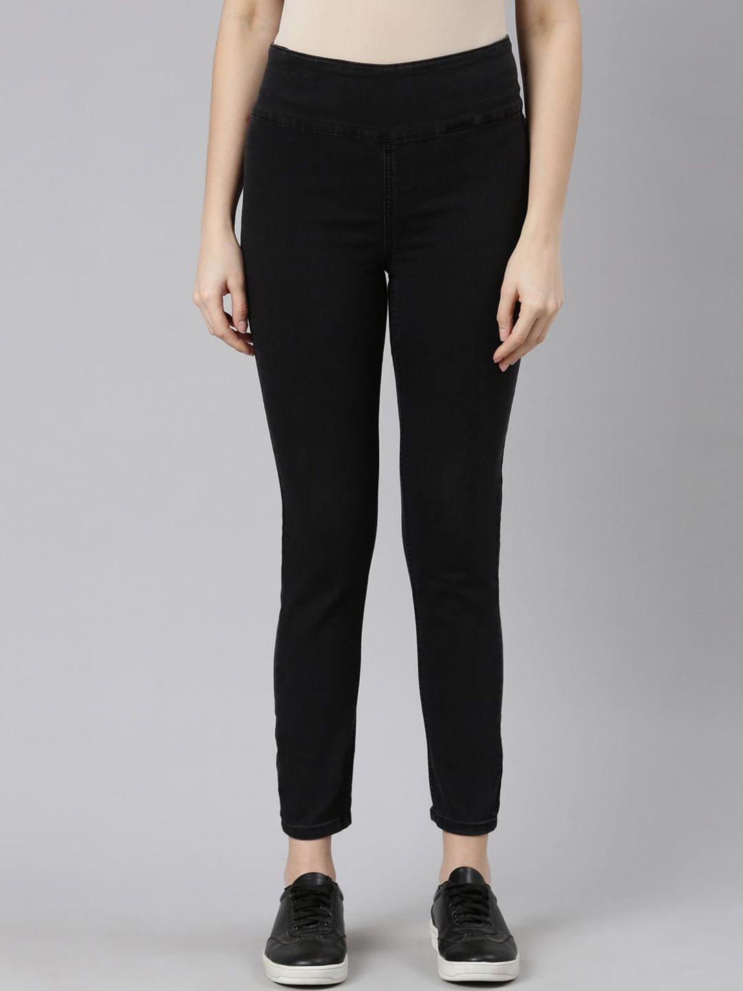 american bull women slim fit high-rise jeans