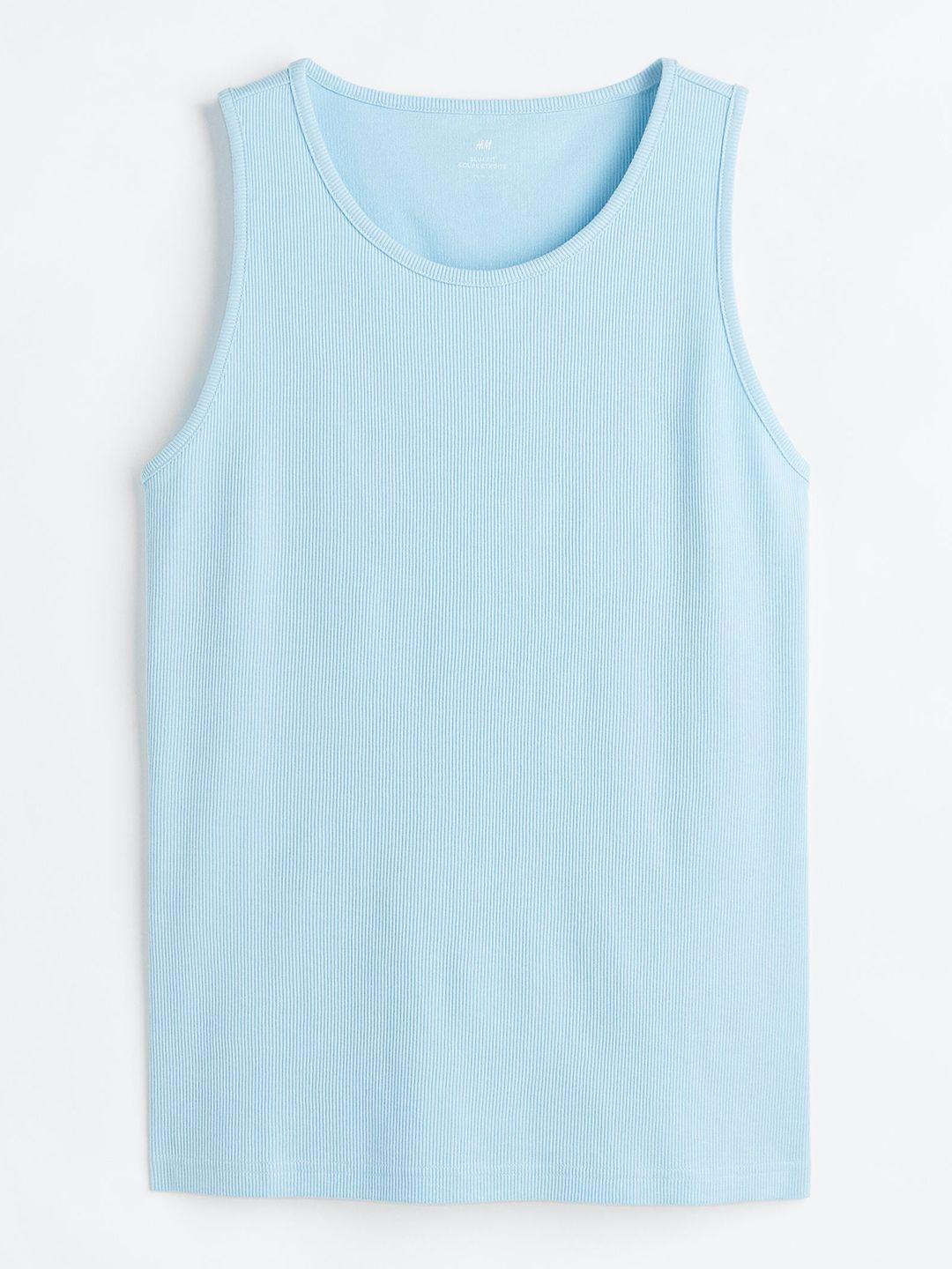 h&m ribbed vest top