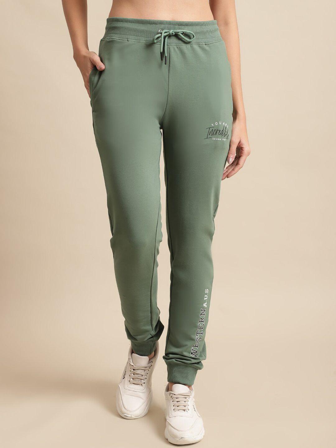 cantabil women mid-rise cotton joggers