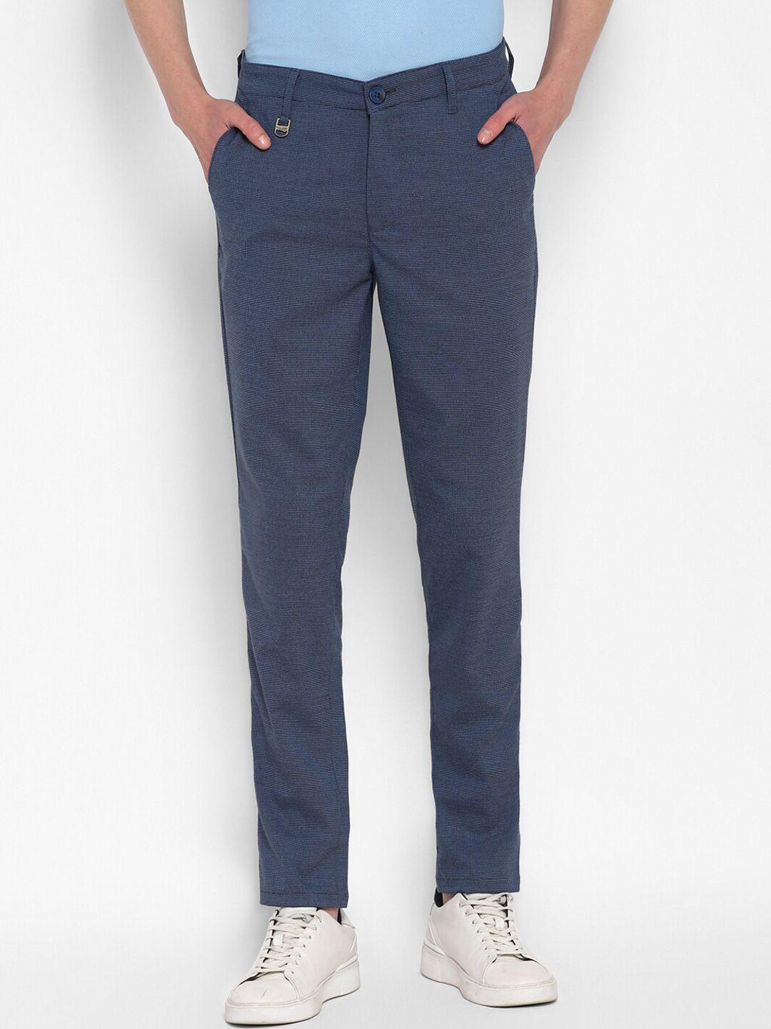 red chief men regular fit trousers