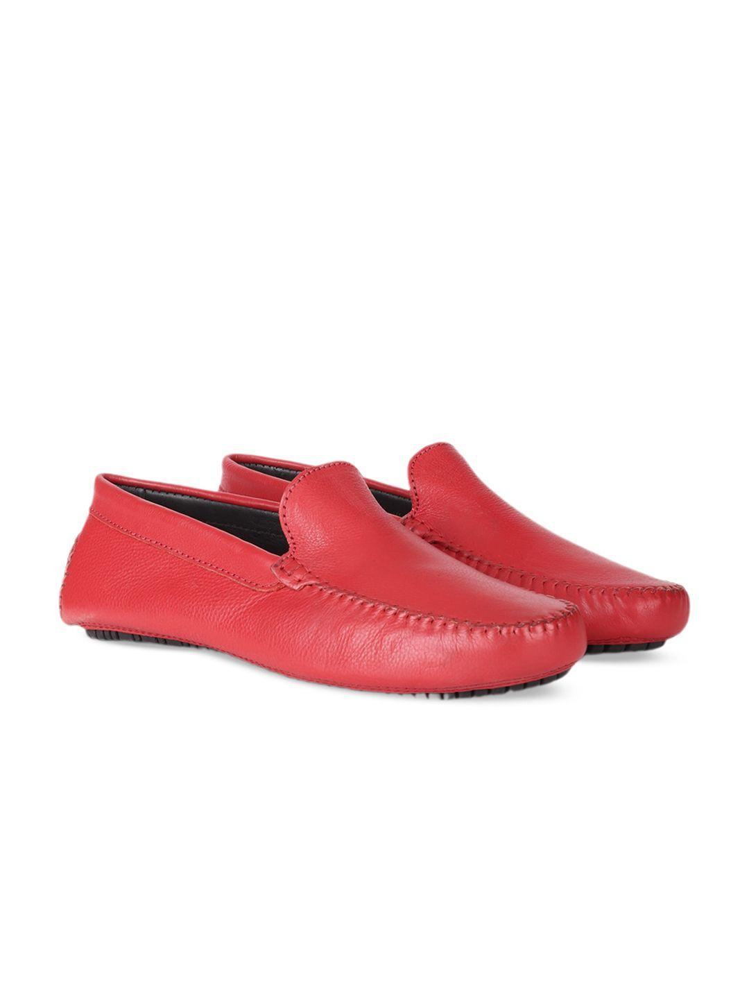 yoho men textured leather lightweight loafers