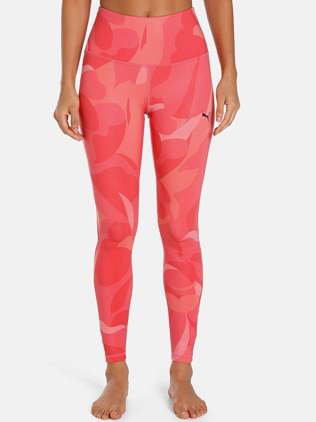 puma women studio aop trend yoga tights