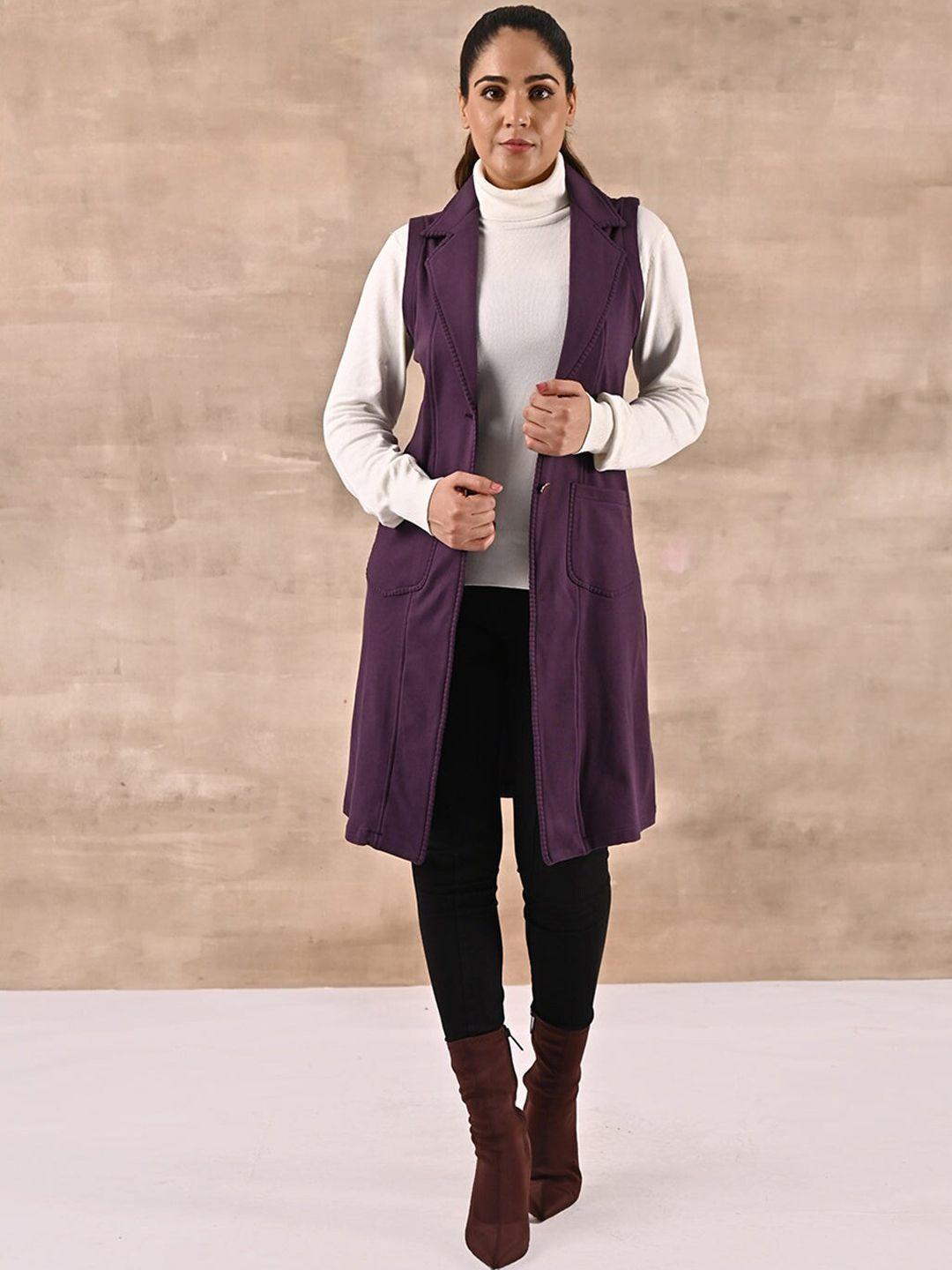 lakshita single-breasted long wool trench coat