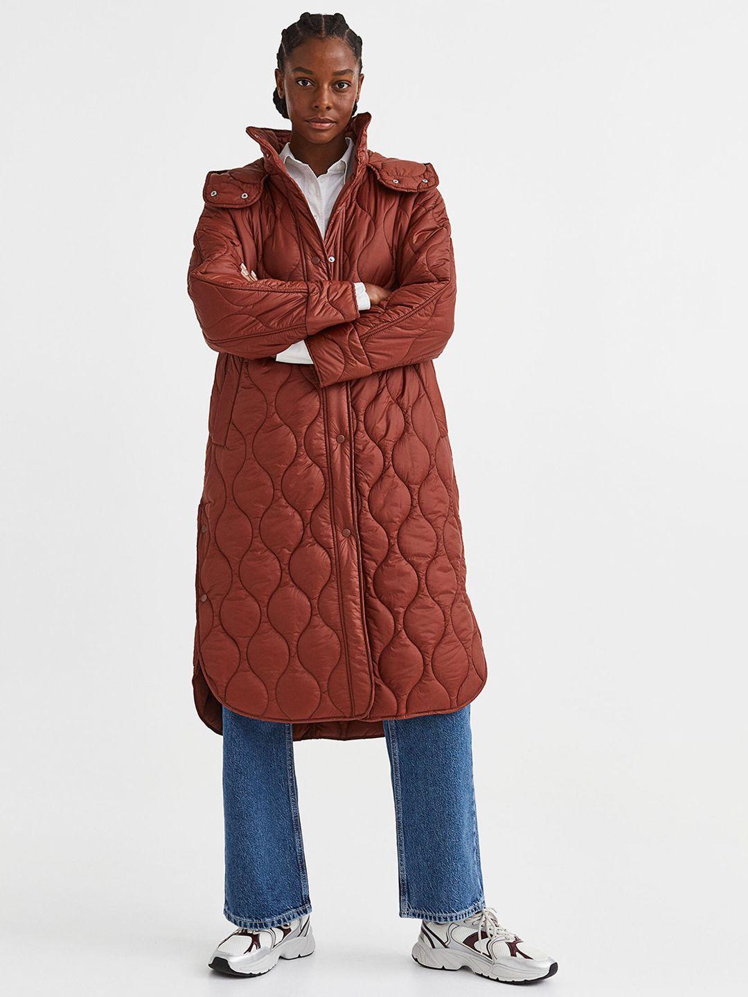 h&m women quilted coat