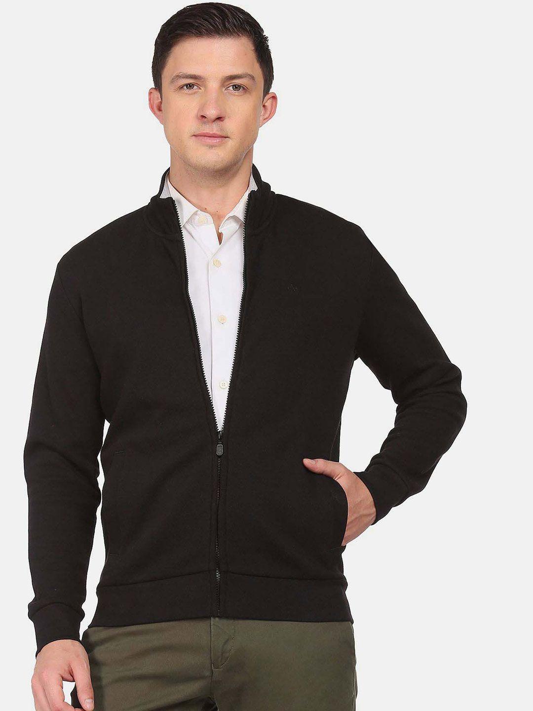 arrow sport men mock collar sweatshirt