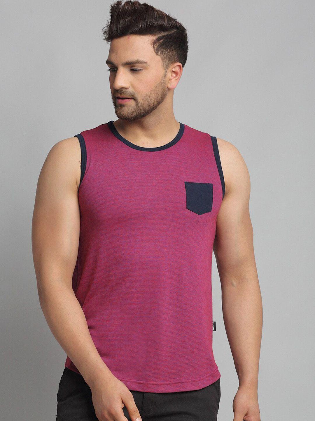 rigo solid cotton sleeveless tank vest