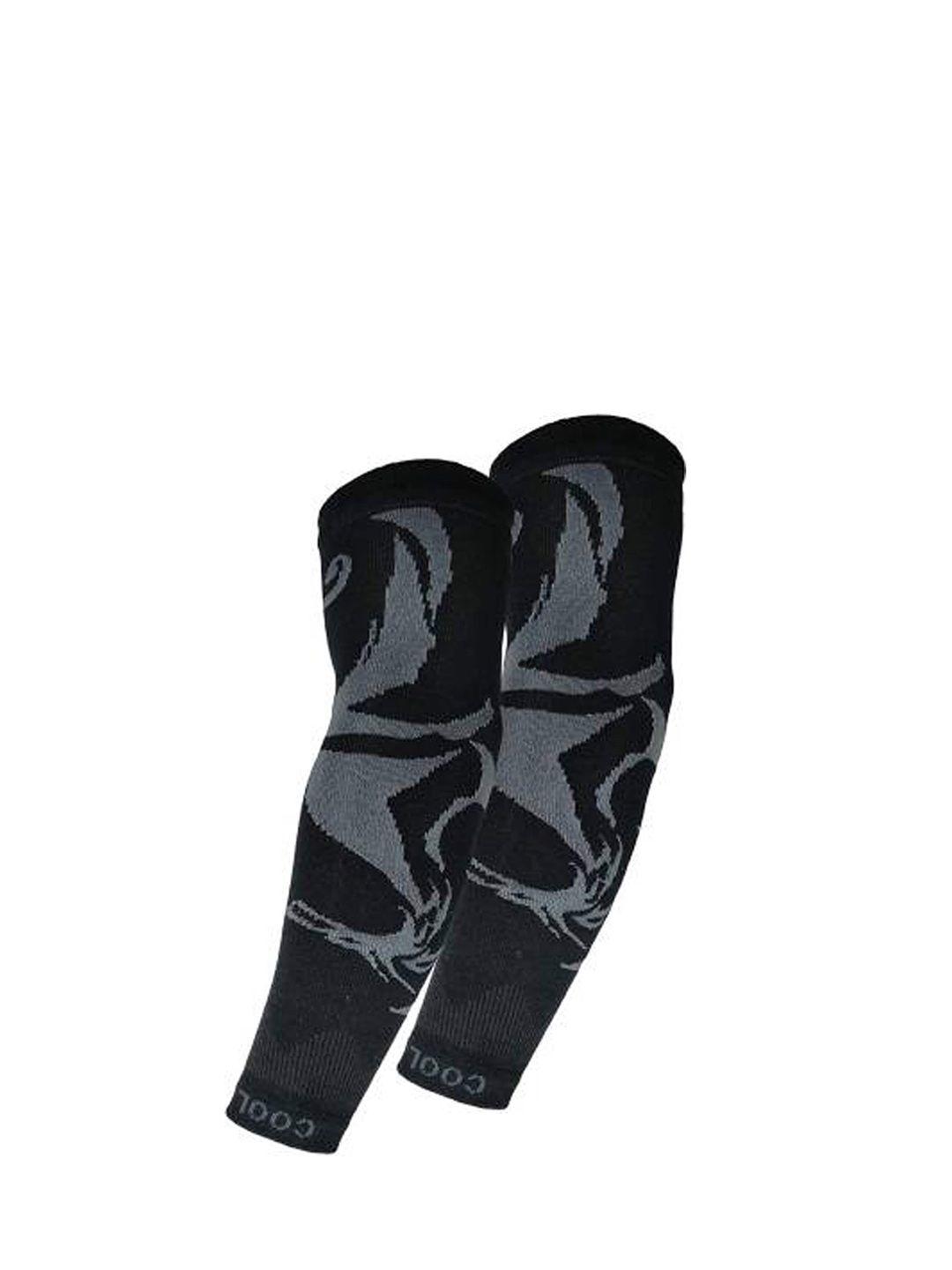 aadikart pack of 2 printed sports lightweight  arm sleeve gloves